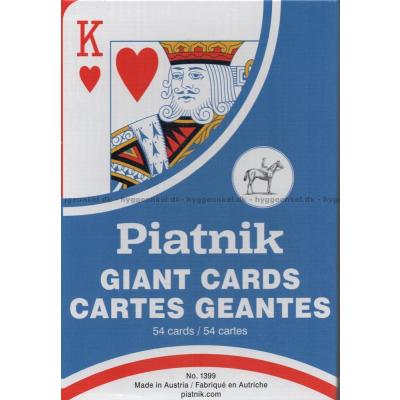 Jumbo spillekort, Piatnik giant size. HMI 11847