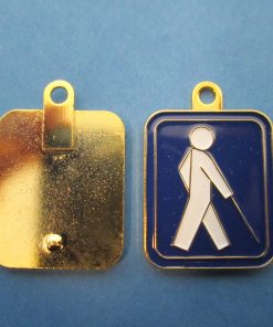 Smykkeemblem, vedhæng, guld, 2,2x1,9cm. HMI 78140