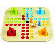 Ludo med høje brikker. HMI 87511