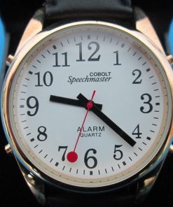 Armbåndsur W16 Engelsktalende Analog og svagtsyns herreur HMI. 72374