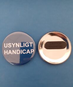 badge med magnet Usynligt Handicap Hmi 133036