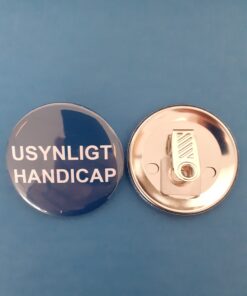 Badge med klemme Usynligt Handicap Hmi 000002